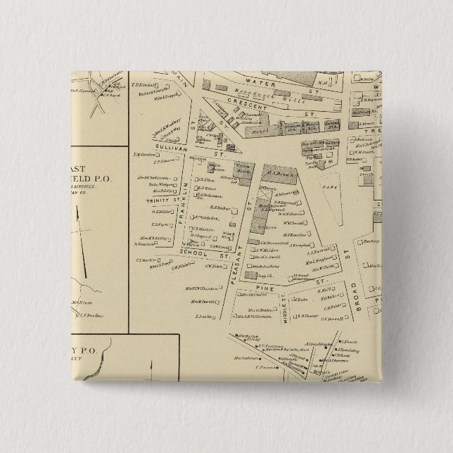 Centre pt Claremont PO Button (Vorderseite)