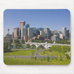 Centre St Bridge and Downtown Calgary, Alberta, Mousepad