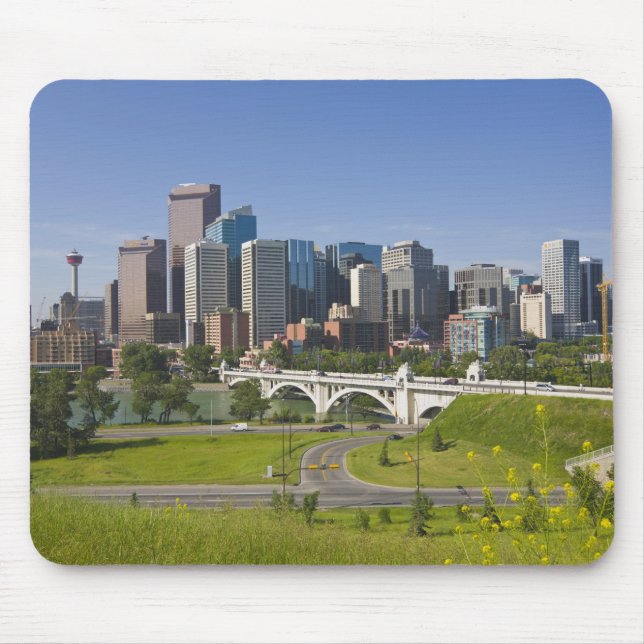 Centre St Bridge and Downtown Calgary, Alberta, Mousepad (Vorne)