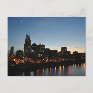 Centre-Ville De Nashville, Tn - Carte Postale