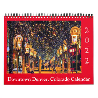 Centre-ville dynamique Denver, Calendrier d'art ph