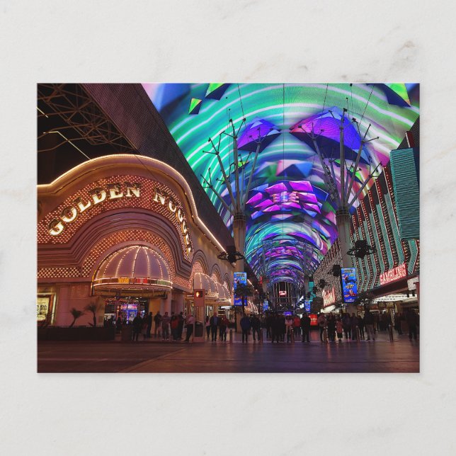 Centre-ville Las Vegas #4 Carte postale (Devant)