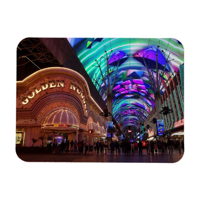 Centre-ville Las Vegas #4 Magnet (Horizontal)