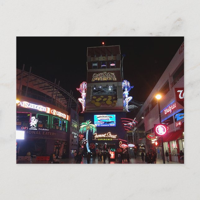 Centre-ville Las Vegas #7 Carte postale (Devant)