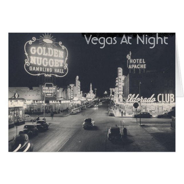 Centre-ville vintage Las Vegas (Devant horizontal)