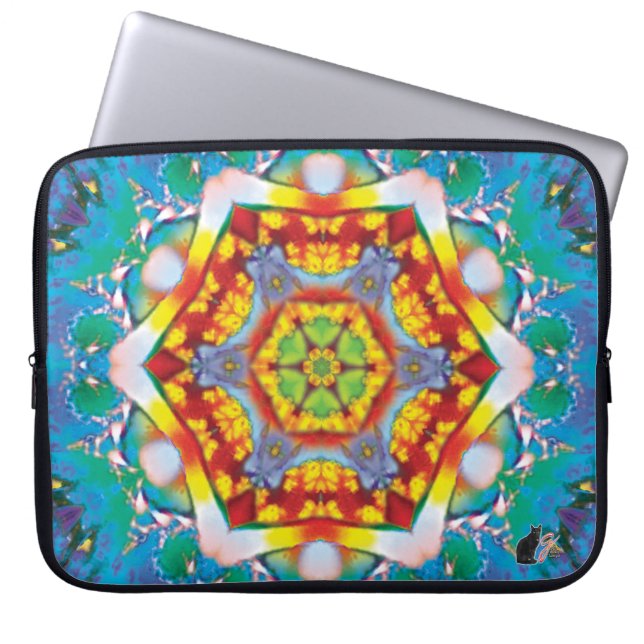 Centris Kaleidoskop Laptop Sleeve (Vorderseite)