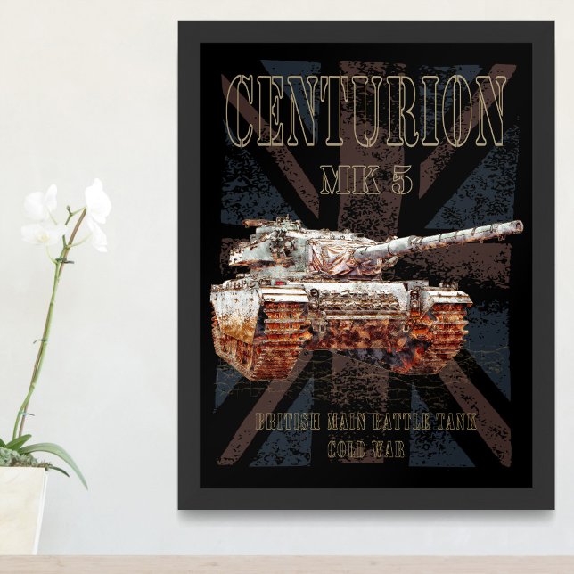 Centurion MK 5 MBT British Main Battle Tank Fotodruck (Von Creator hochgeladen)