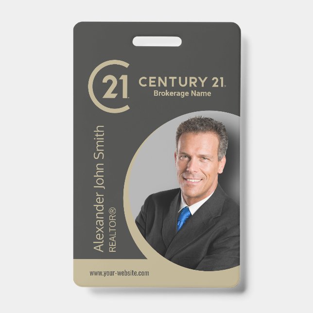 Century 21 Realtor ID Card Ausweis (Vorderseite)