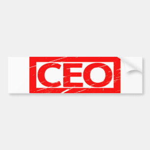 CEO-Briefmarke Autoaufkleber