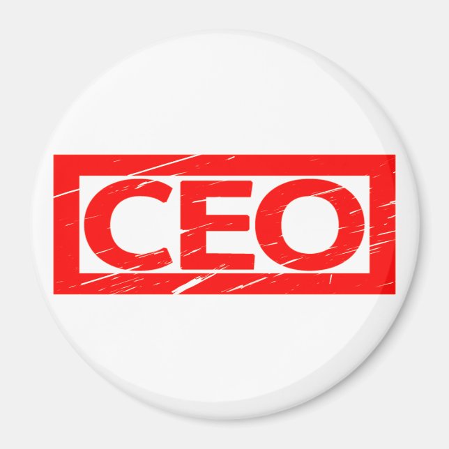 CEO-Briefmarke Magnet (Vorne)