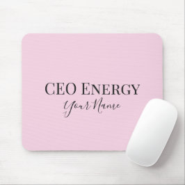 CEO Energy Personalisiertes Mauspad – Feminine CEO