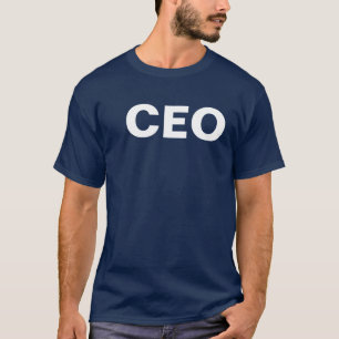 CEO: leitender Führungskraftbeamter T-Shirt