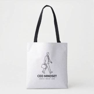 CEO-Mentalität für Geschäftsmann Tasche