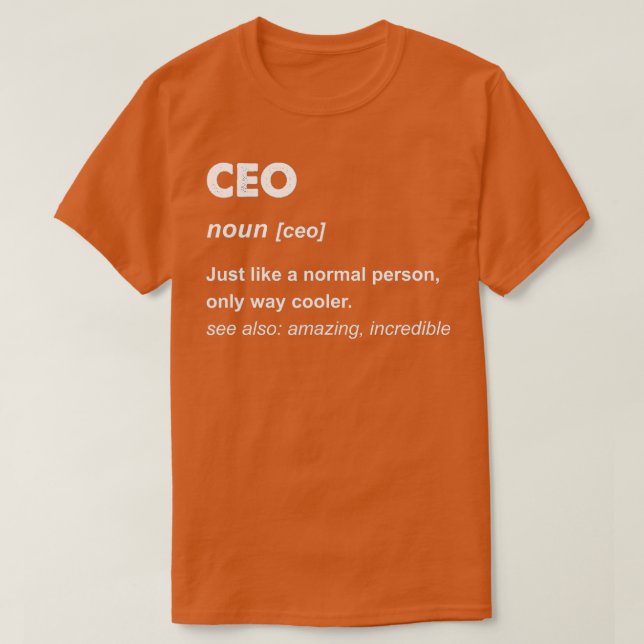 CEO T-Shirt (Design vorne)