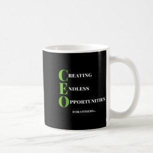 Ceo T Shirt für das Moti "Boss Success" Kaffeetasse