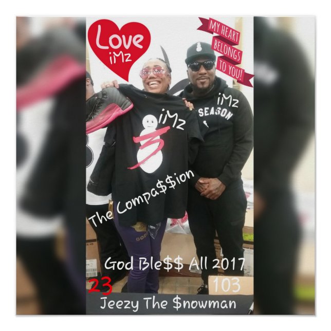 CEO von iMz mit Jeezy Poster (Vorderseite)