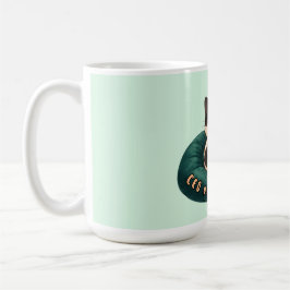 "CEO von Nap" Katze schläft auf dem Sofa Kaffeetasse