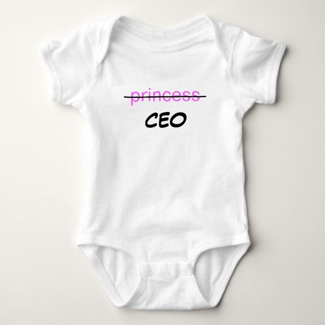 CEO von Princess Baby Strampler (Vorderseite)