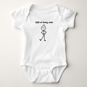 CEO von süß und lustig sein Baby Strampler
