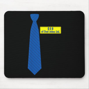 CEO von Vater Jokes Grillen Patriotic American Vat Mousepad