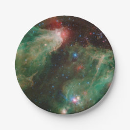 Cepheus B und C Grüner Nebel Pappteller