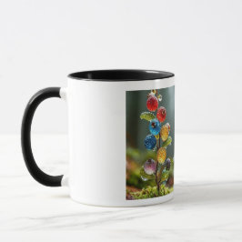 ceramic cherry coffee mug tasse