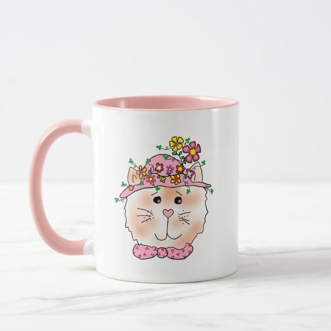 Ceramic Mug Kitty Tasse (Links)