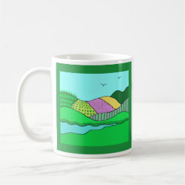 Ceramic Mug - Rolling Hills Kaffeetasse