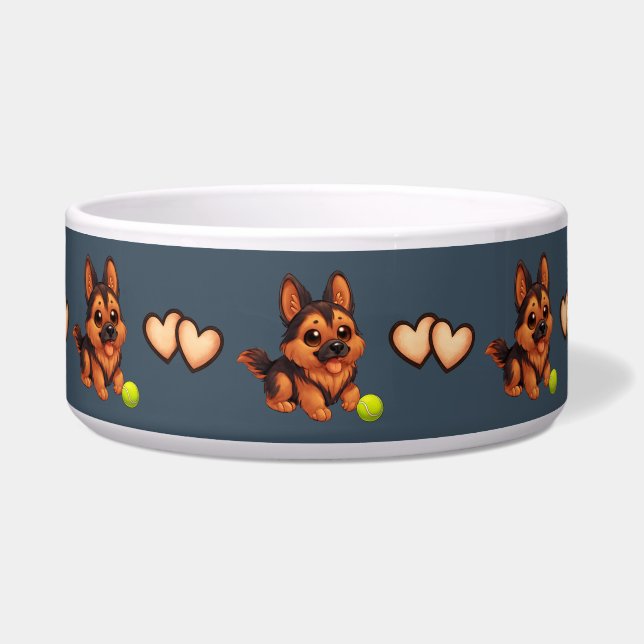 Ceramic Pet Bowl Napf (Vorderseite)