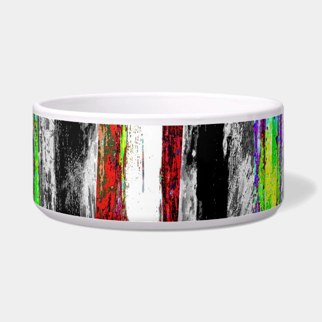 Ceramic Pet Bowl – Reflection Layers Napf (Vorderseite)