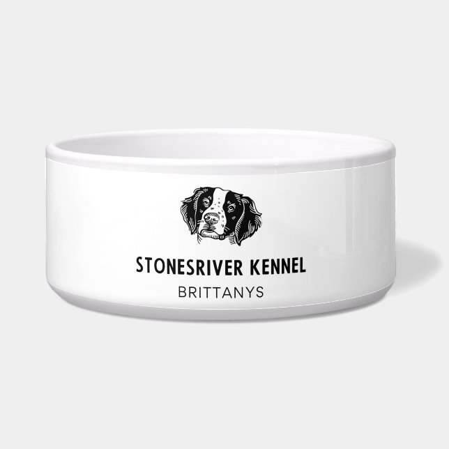 Ceramic SRK Brittany Food Bowl Napf (Vorderseite)