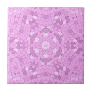 Ceramic Tile pink mosaic Fliese