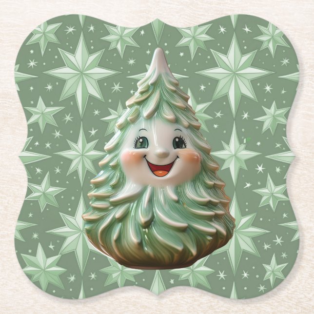 Ceramic Tree Coaster Untersetzer (Vorderseite)