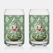 Ceramic Tree Soda Glass