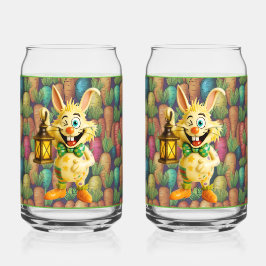 Ceramic Zany Rabbit Soda Glass Dosenglas