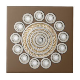 Céramique Carreaux Brown corde