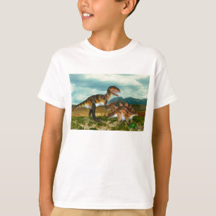 Ceratosaurus- und Stegosaurust-shirt T-Shirt