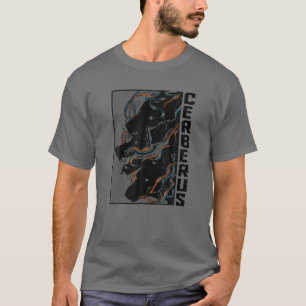 Cerberus Dreiköpfiger Hund Griechische Mythologie T-Shirt