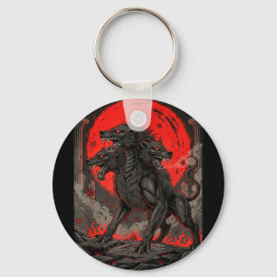 Cerberus Unterwelt griechische Mythologie Höllenhu Schlüsselanhänger