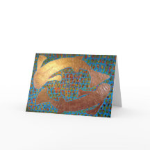 "Cercle carte de voeux d'amour", enveloppes