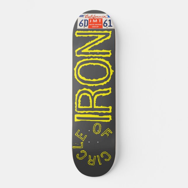 CERCLE DE FER JMT USA Skateboard (Recto)