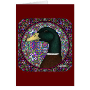 Cercle de mosaïque de Mallard Drake