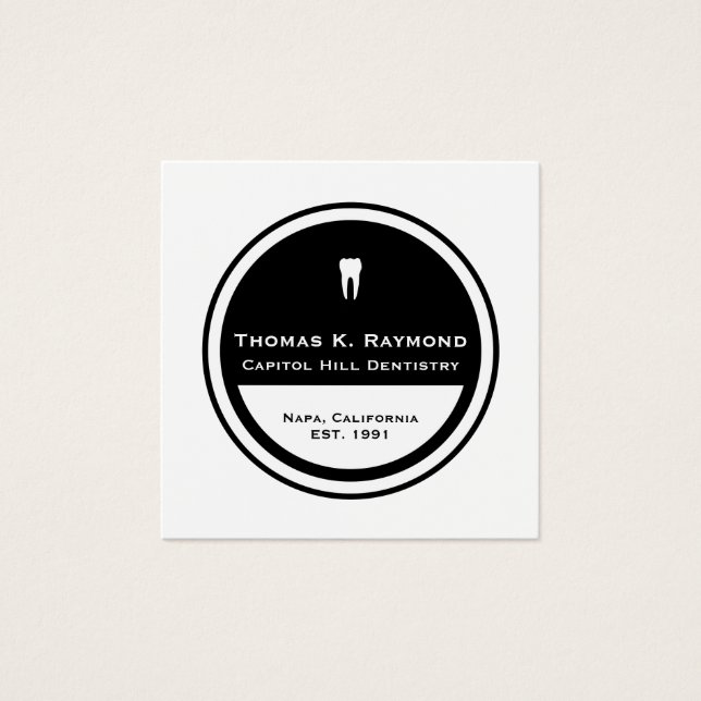 Cercle dentaire personnalisable (Devant)