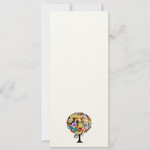 Cercle Forêt Magique d'Amour Mariage Invitations
