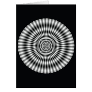 Cercle vibratoire - Illusion optique