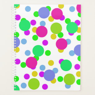 Cercles abstraits sans couture rond points confett