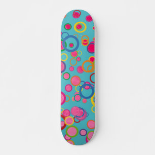 Cercles colorés Skateboard