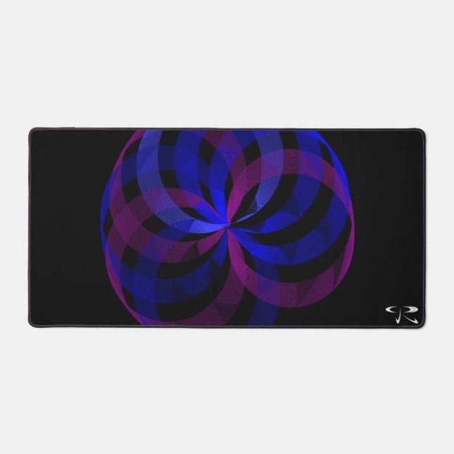 Cercles Dans La Sphère Souris Pad Mat (Recto)