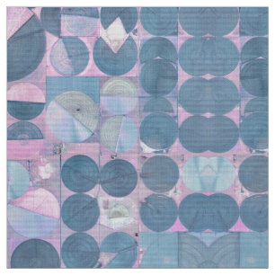 Cercles fanés de tissu d'abrégé sur rose