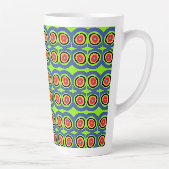 CERCLES FORME HEUREUX COULEURS MUG (Droite)